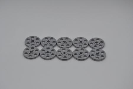 LEGO 10 x Riemenscheibe neuhell grau Light Bluish Gray Technic Wedge Belt 4185