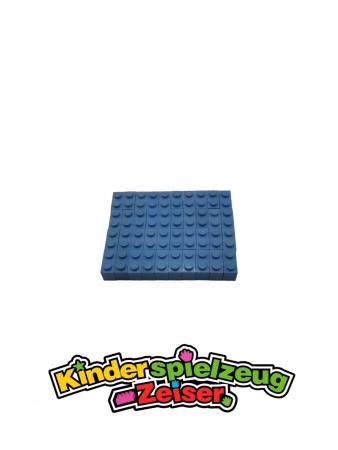 LEGO 40 x Basisstein Baustein mittelblau Medium Blue Basic Brick 1x2 3004