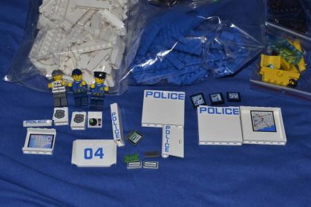 LEGO Set 60044 City Polizei Truck ohne BA Mobile Police Unit without instruction