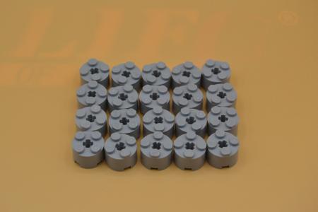 LEGO 20 x Rundsteine neuhell grau Light Bluish Gray Brick Round 2x2 Hole 3941