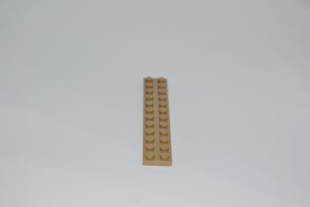 LEGO 1 x Basisplatte dunkel beige Dark Tan Basic Plate 2x12 2445 4268715