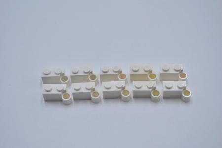 LEGO 10 x Scharnier Gelenkstein weiÃŸ White Hinge Brick 1x4 Swivel 3831