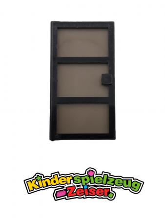 LEGO TÃ¼r mit Glas schwarz Black Door 1x4x6 with 3 Panes with Glass x39c02