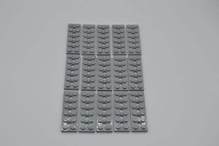 LEGO 15 x Platte 5 LÃ¶cher neuhell grau Light Bluish Gray Technic Plate 2x6 32001