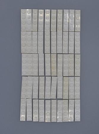 LEGO 50 x Basisplatte Grundplatte weiÃŸ White Basic Plate 1x4 3710