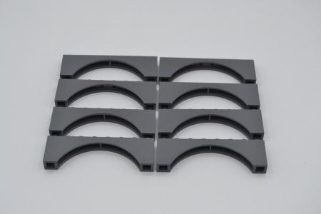 LEGO 8 x Bogen BrÃ¼cke neues dunkelgrau Dark Bluish Gray Brick Arch 1x8x2 3308