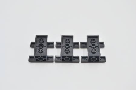 LEGO 3 x Technic Getriebekasten schwarz black gearbox 4x4x1 2/3 6585 4500902