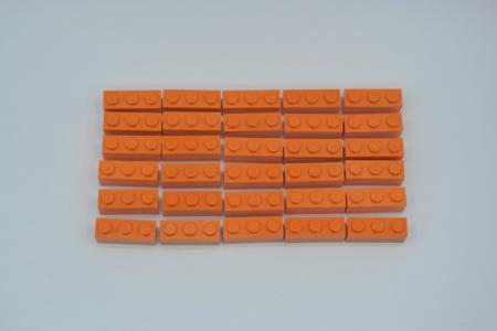 LEGO 30 x Basisstein 1x3 orange orange basic brick 3622 4118787