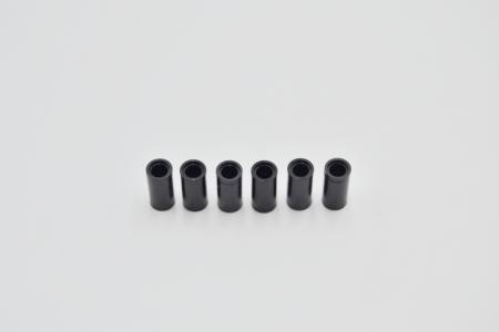 LEGO 6 x Technic Verbinder schwarz Black Technic Pin Connector Round 2L 75535