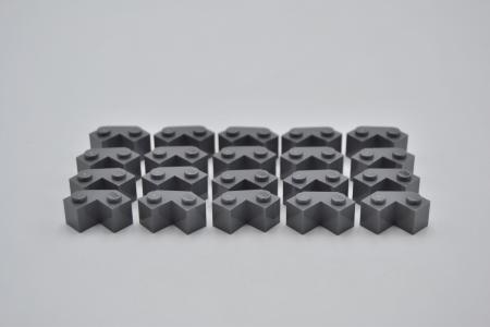 LEGO 20 x Eckstein neues dunkelgrau Dark Bluish Gray Brick Facet 2x2 87620 