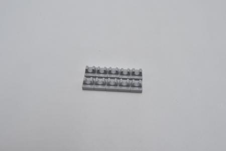 LEGO 10 x Platte Clip neuhell grau Light Bluish Gray Tile 1x1 with Clip 2555  