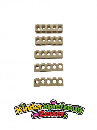 LEGO 25 x Technik Lochstein beige Tan Technic Brick 1x1 with Hole 6541