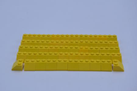 LEGO 50 x Dachstein SchrÃ¤gstein Dachziegel gelb Yellow Slope 45 2x2 3039