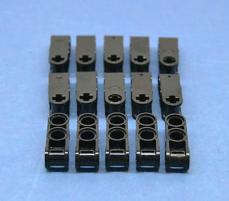 LEGO 15 x Technik Achs Pin Verbinder 3 fach schwarz black technic 42003