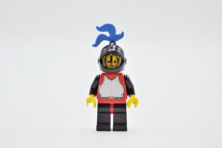 LEGO Figur Minifigur Minifigs Ritter Castle Breastplate Red Black Arms cas194