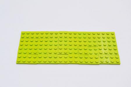 LEGO 40 x Basisplatte lindgrÃ¼n Lime Basic Plate 2x2 3022 