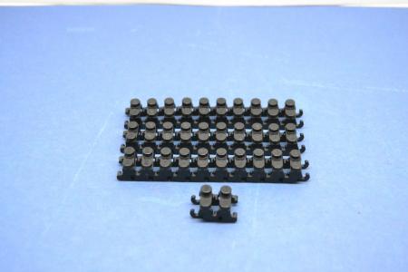 LEGO 32 x Kettenglieder schmal schwarz Black Technic Link Chain Large bb0076