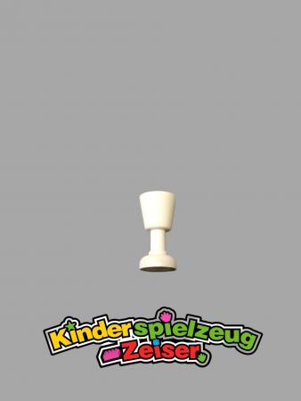 LEGO Kelch Becher Pokal Glas weiÃŸ White Minifigure Utensil Goblet 2343