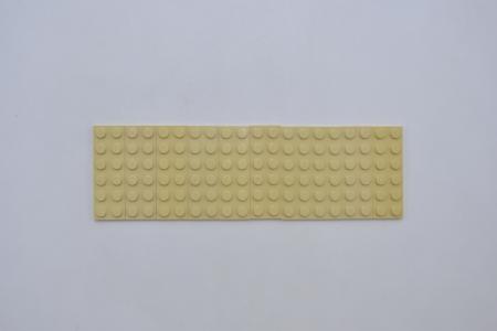 LEGO 10 x Basisplatte Bauplatte Grundplatte beige Tan Basic Plate 3795