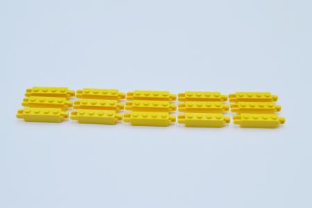 LEGO 15 x Gelenkstein Rasterstein gelb Yellow Hinge Brick 1x4 30387 4218728