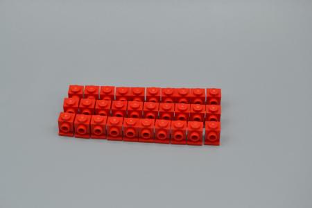 LEGO 30 x Konverter Lampenhalter rot Red Brick Modified 1x1 Headlight 4070