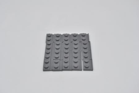 LEGO 20 x FÃ¼hrungsschiene neues dunkelgrau Dark Bluish Gray Plate Rail 32028 