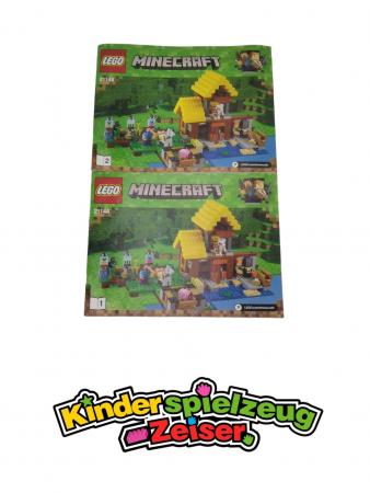 LEGO Set 21144 Mincraft Bauernhaus mit BA The Farm Cottage with instruction