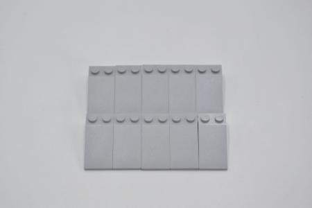 LEGO 10 x Dachstein Dachziegel neuhell grau Light Bluish Gray Slope 18 4x2 30363