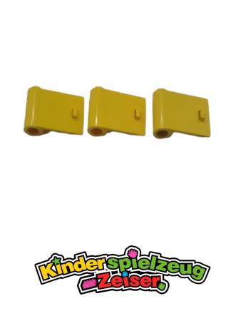 LEGO 3 x TÃ¼r TÃ¼rblatt TÃ¼rschanier links gelb Yellow Door 1x3x2 Left 3189