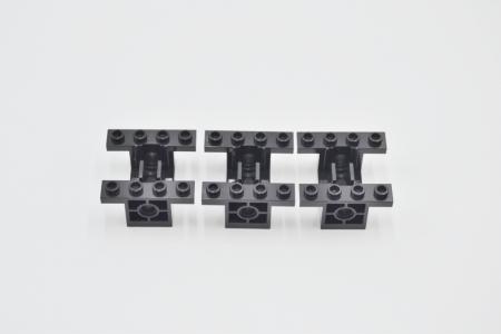 LEGO 3 x Technic Getriebekasten schwarz black gearbox 4x4x1 2/3 6585 4500902