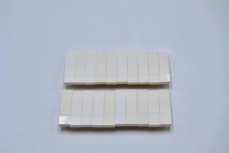 LEGO 20 x Bogenstein weiÃŸ White Slope Curved 4x1 61678 4518992