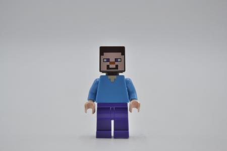 LEGO Figur Minifigur Minifiguren Minifigs Minecraft Steve min009