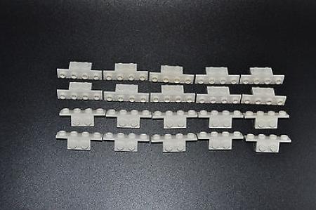 LEGO 20 x Platte 1x4 1x2 Winkelplatte weiß white angled plate 2436 6089574