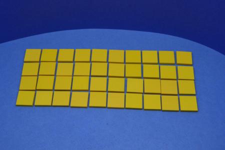 LEGO 40 x Kachel Fliese Platte gelb Yellow Tile 2x2 with Groove 3068