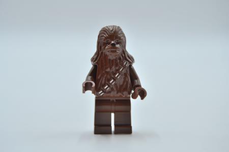 LEGO Figur Minifigur Minifigs Star Wars Chewbacca Reddish Brown sw0011a 
