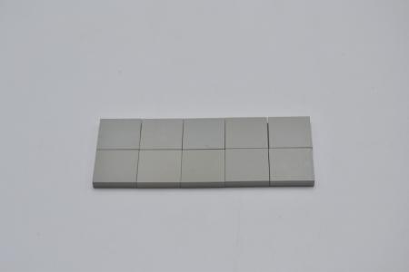 LEGO 10 x Kachel Fliese althell grau Light Gray Tile 2x2 without Groove 3068a