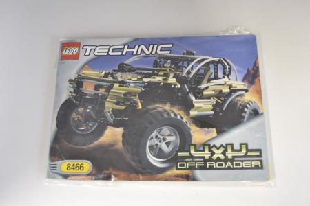 LEGO Set 8466 Technic Offroad mit BA 4X4 Off-Roader with instruction