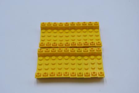 LEGO 20 x SchrÃ¤gstein gelb Yellow Slope 6x1 Double with 1x4 Cutout 52501