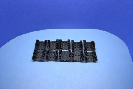 LEGO 10 x Dachstein schwarz Black Slope Inverted 45 4x4 Double 4854