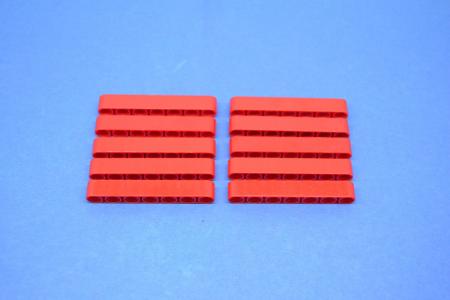 LEGO 10 x Liftarm 1x7 rot Red Technic Liftarm 1x7 Thick 32524 4495933