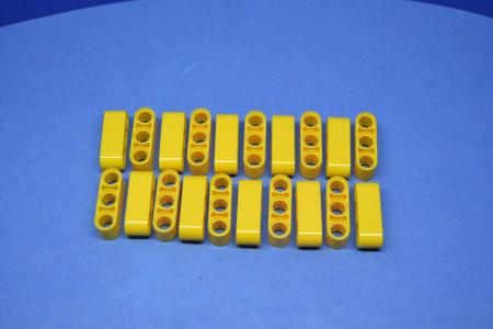 LEGO 20 x Technik Liftarm 1x3 gelb yellow technic 3M thick beam 32523 4153707