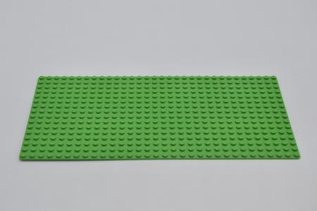 LEGO Basisplatte Bauplatte Grundplatte 32x16 Bright Green Baseplate 16x32 3857