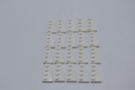 LEGO 20 x FlÃ¼gelplatte rechts weiÃŸ White Wedge Plate 4x2 Right 41769