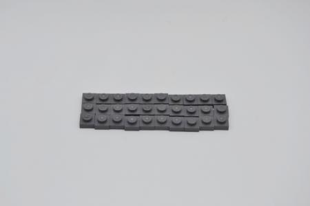 LEGO 30 x Basisplatte neues dunkelgrau Dark Bluish Gray Basic Plate 1x1 3024 
