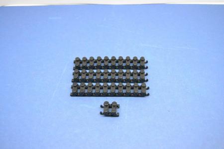 LEGO 32 x Kettenglieder schmal schwarz Black Technic Link Chain Large bb0076