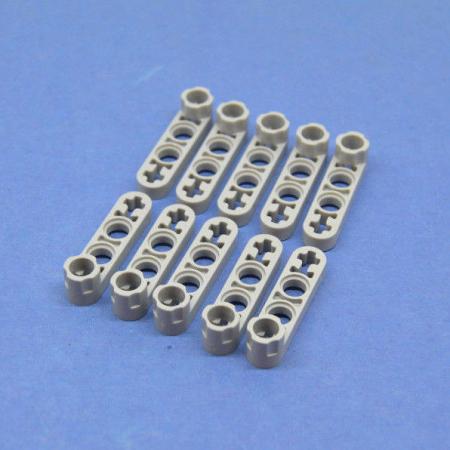 LEGO 10 x Noppenverbinder neuhell grau Light Bluish Gray Technic Liftarm 2825