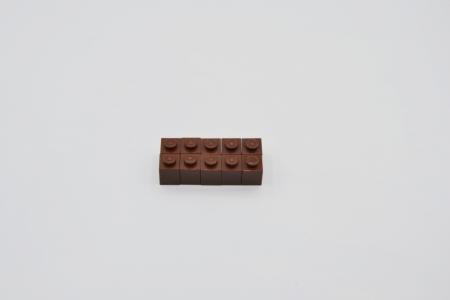 LEGO 10 x Basisstein alt braun Brown Basic Brick 1x1 3005