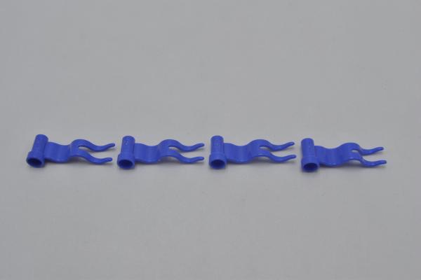 LEGO 4 x Flagge Fahne Welle links violett Blue-Violet Flag 4x1 Wave Left 4495a