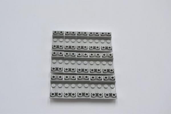 LEGO 15 x Wanne klein althell grau Light Gray Slope Inverted 45 4x2 Double 4871