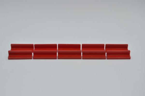 LEGO 10 x Paneele Bank 1x4x1 rot red panel 30413 4171662